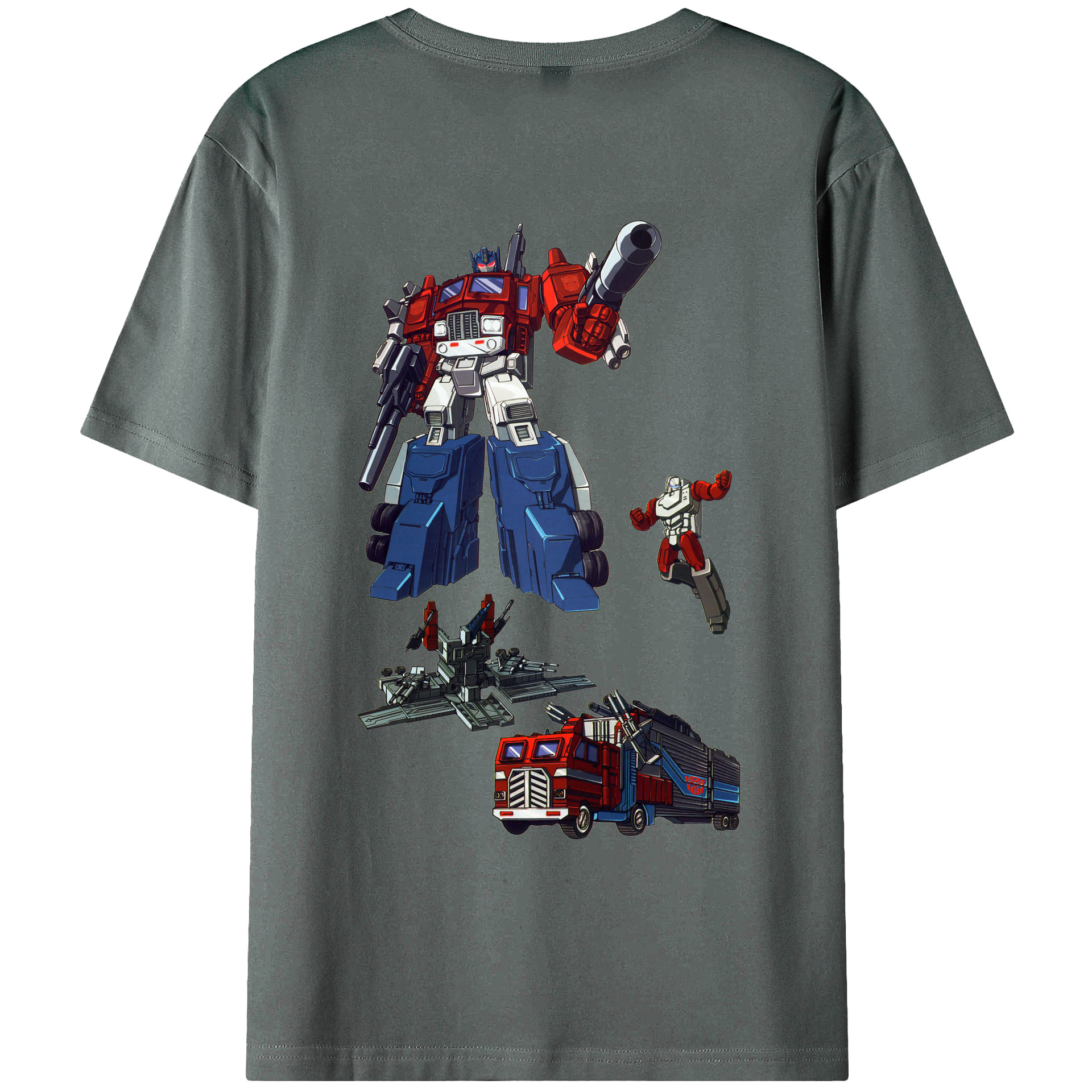 （画像用）  綿100％ メンズ半袖Tシャツ（バックプリント） 通気性